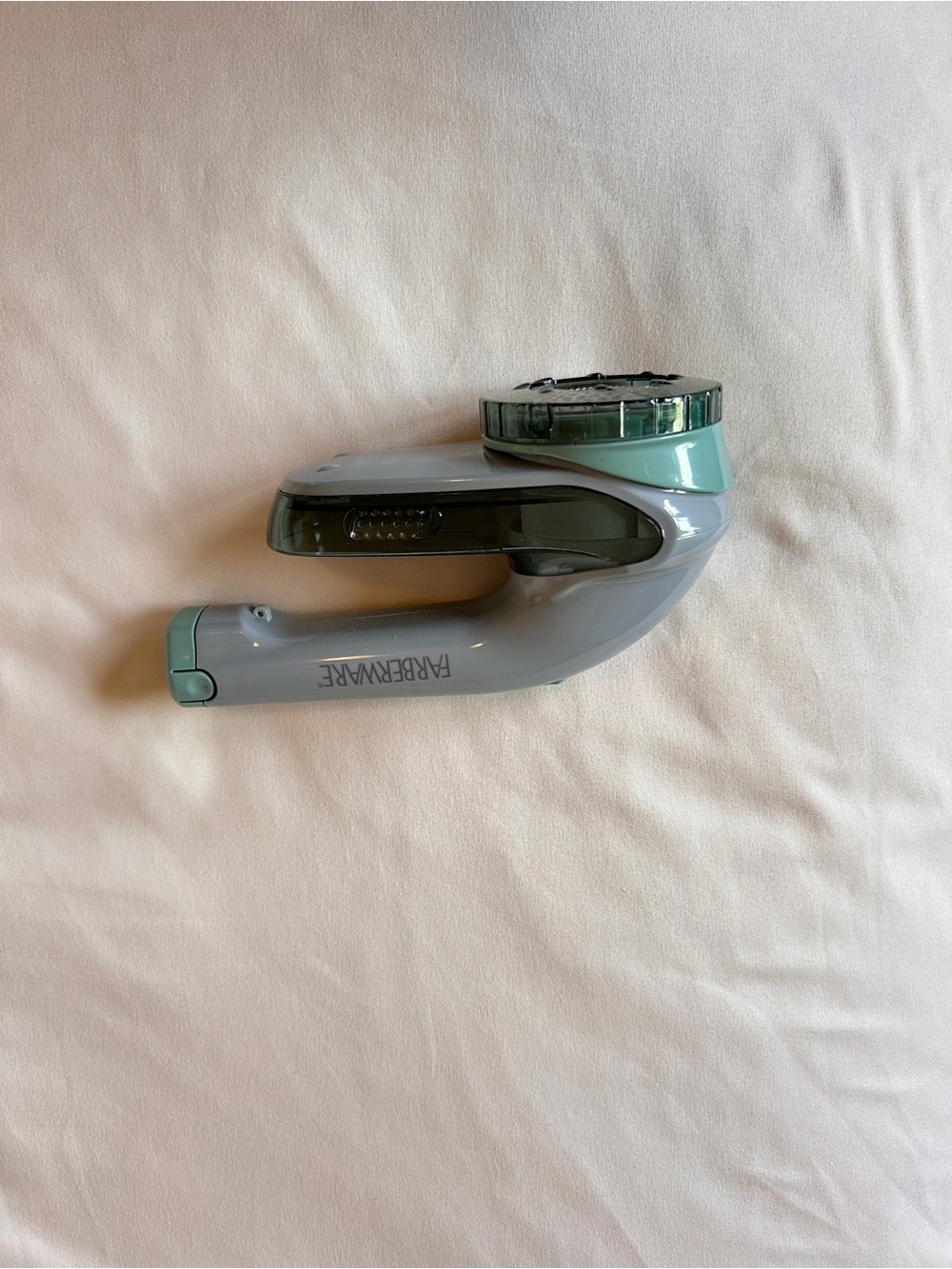 Faberware Fabric Lint Remover in Gray & Teal